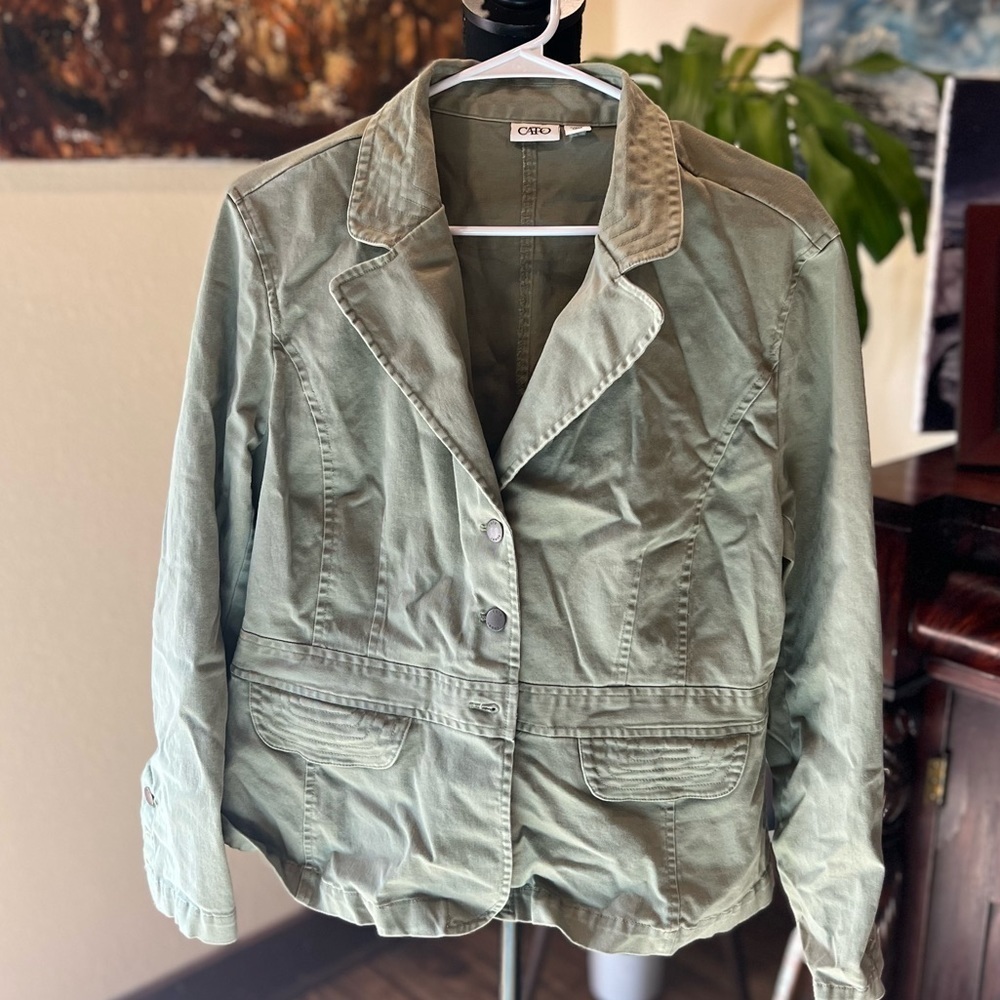 Cato button up jacket size xl in GUC